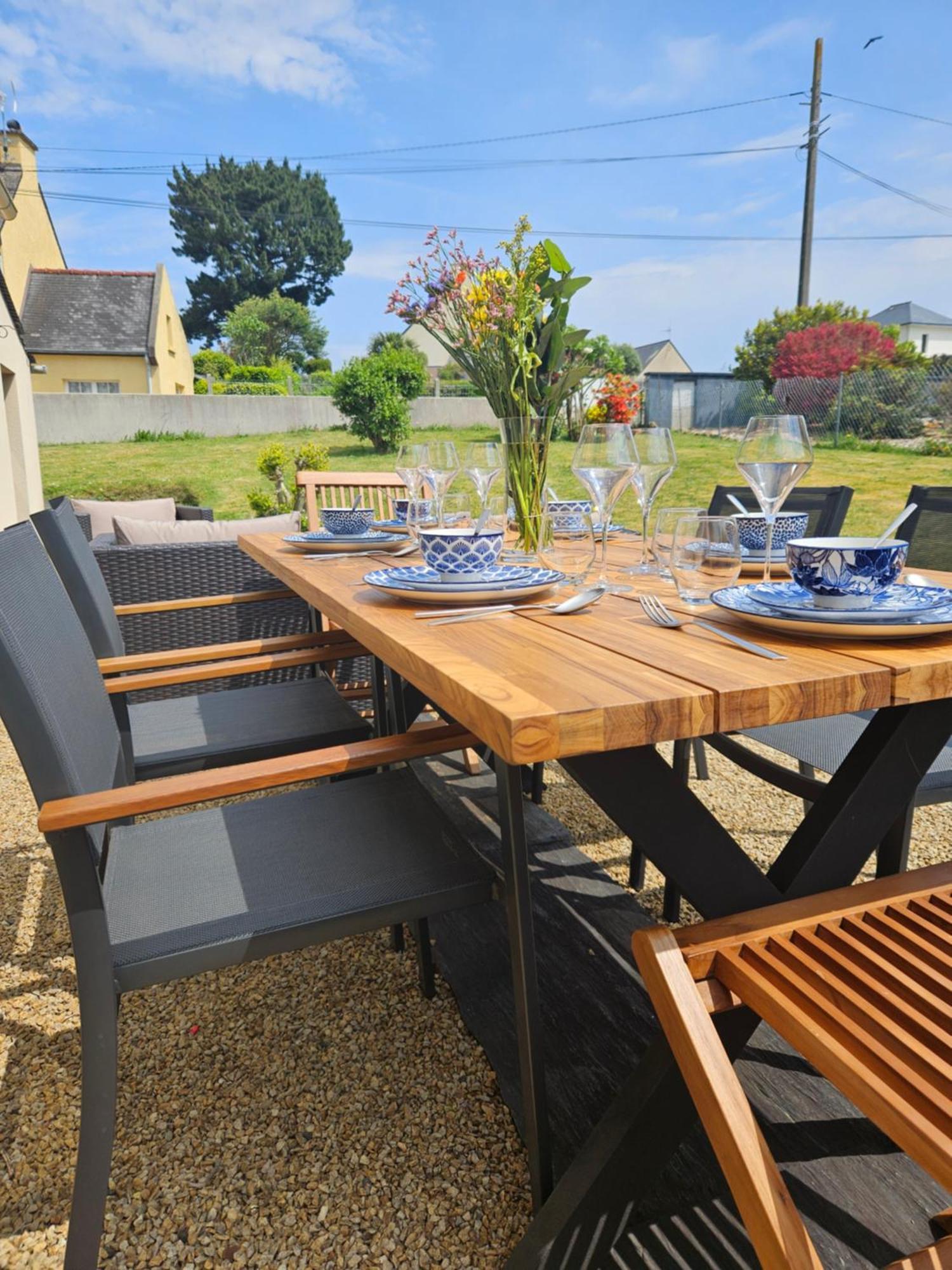 Ty Pesked Ru Villa Saint-Quay-Perros ภายนอก รูปภาพ